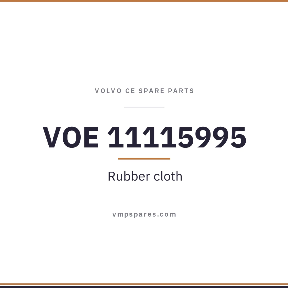 VOE 11115995 – Rubber cloth