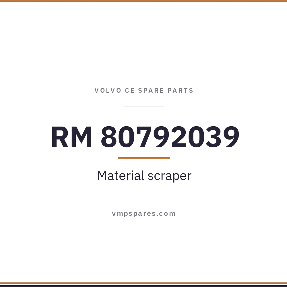 RM 80792039 – Material scraper
