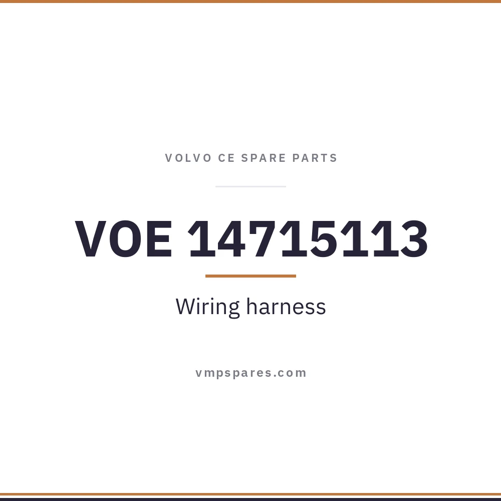 VOE 14715113 – Wiring harness