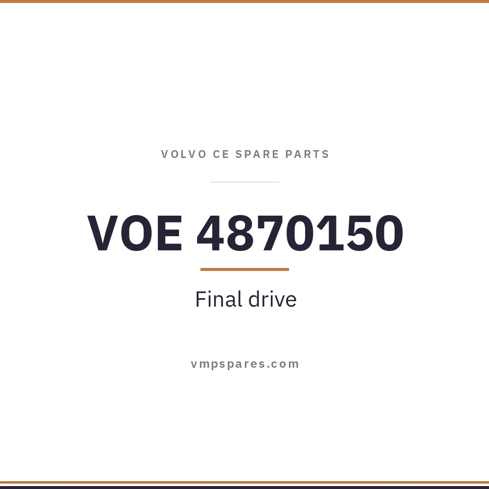 VOE 4870150 – Final drive