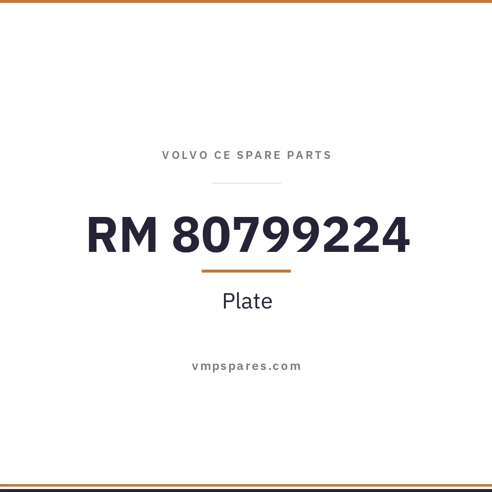 RM 80799224 – Plate