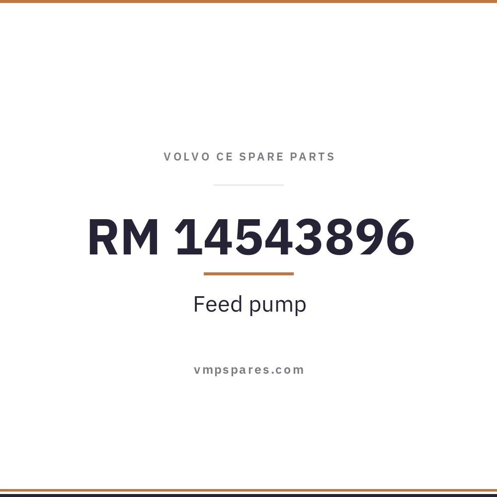 RM 14543896 – Feed pump
