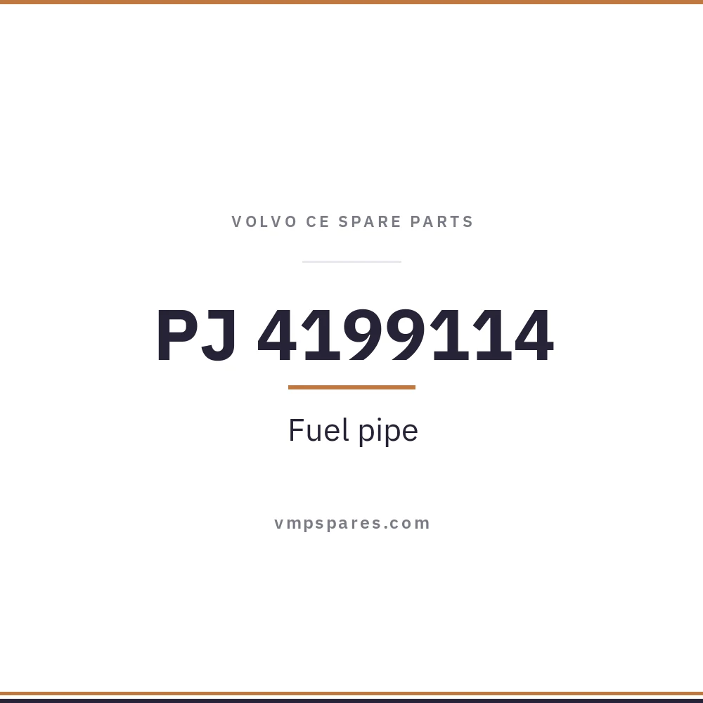 PJ 4199114 – Fuel pipe