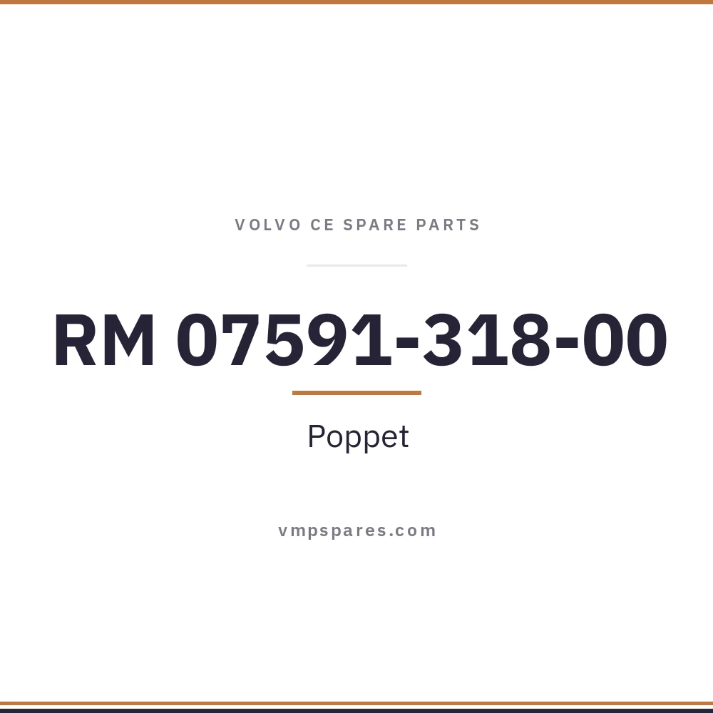RM 07591-318-00 – Poppet