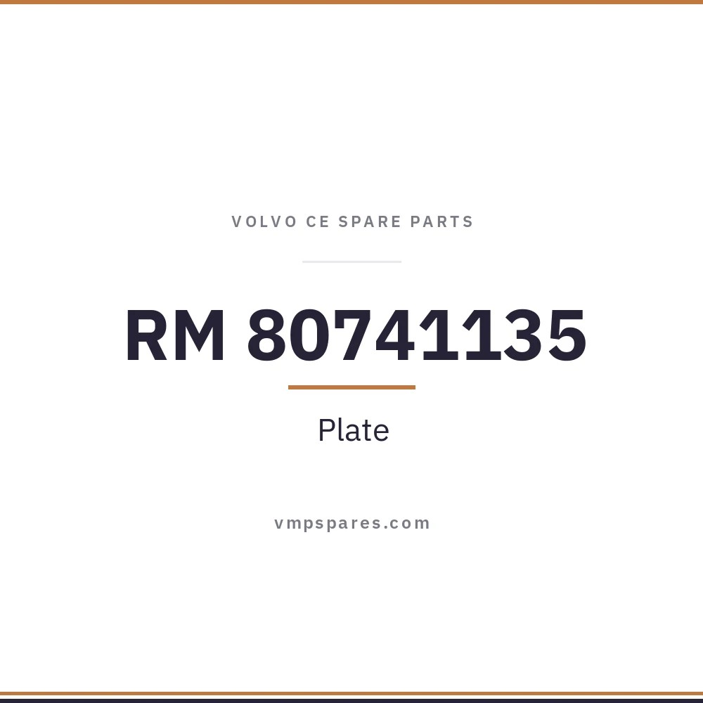 RM 80741135 – Plate
