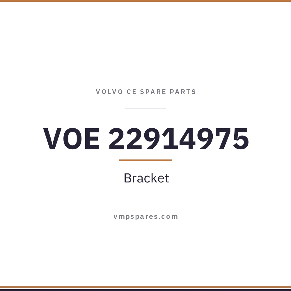 VOE 22914975 – Bracket
