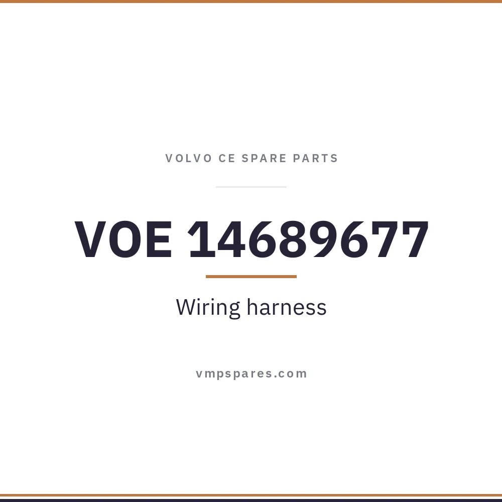 VOE 14689677 – Wiring harness