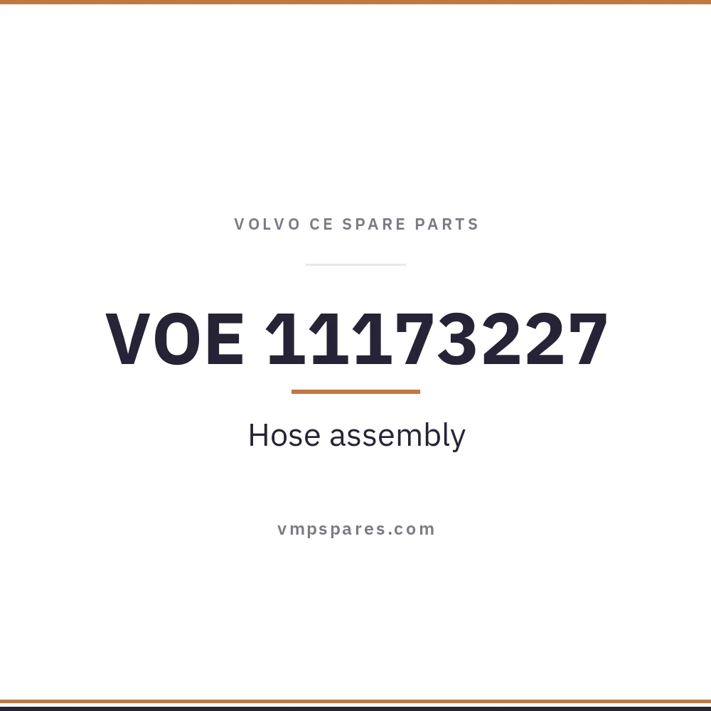 VOE 11173227 – Hose assembly