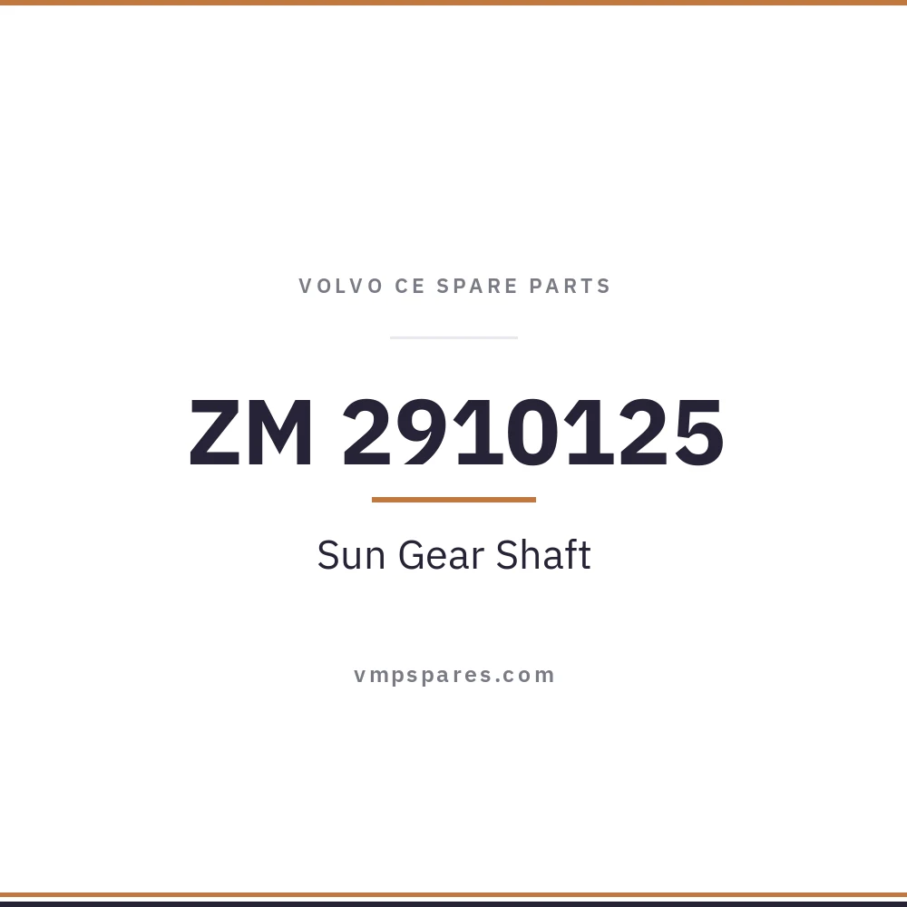 ZM 2910125 – Sun Gear Shaft