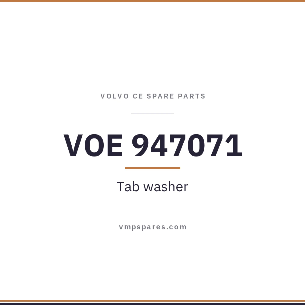 VOE 947071 – Tab washer