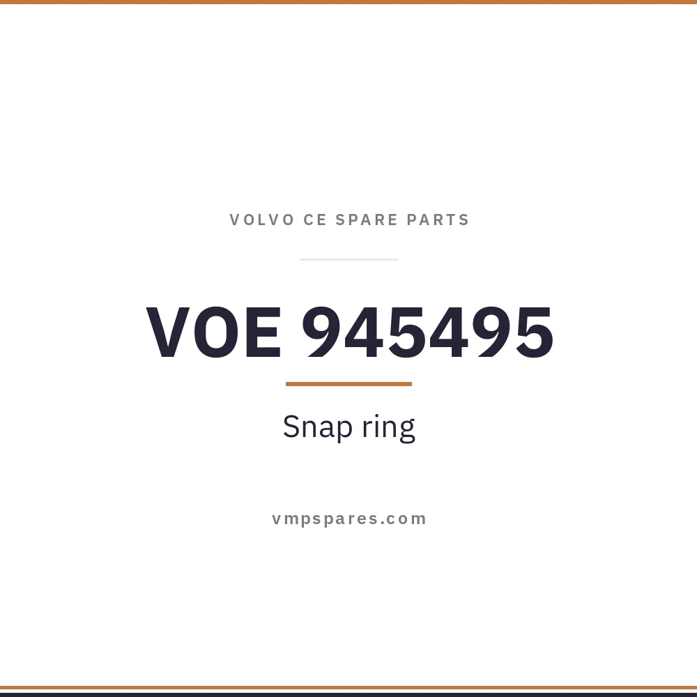 VOE 945495 – Snap ring