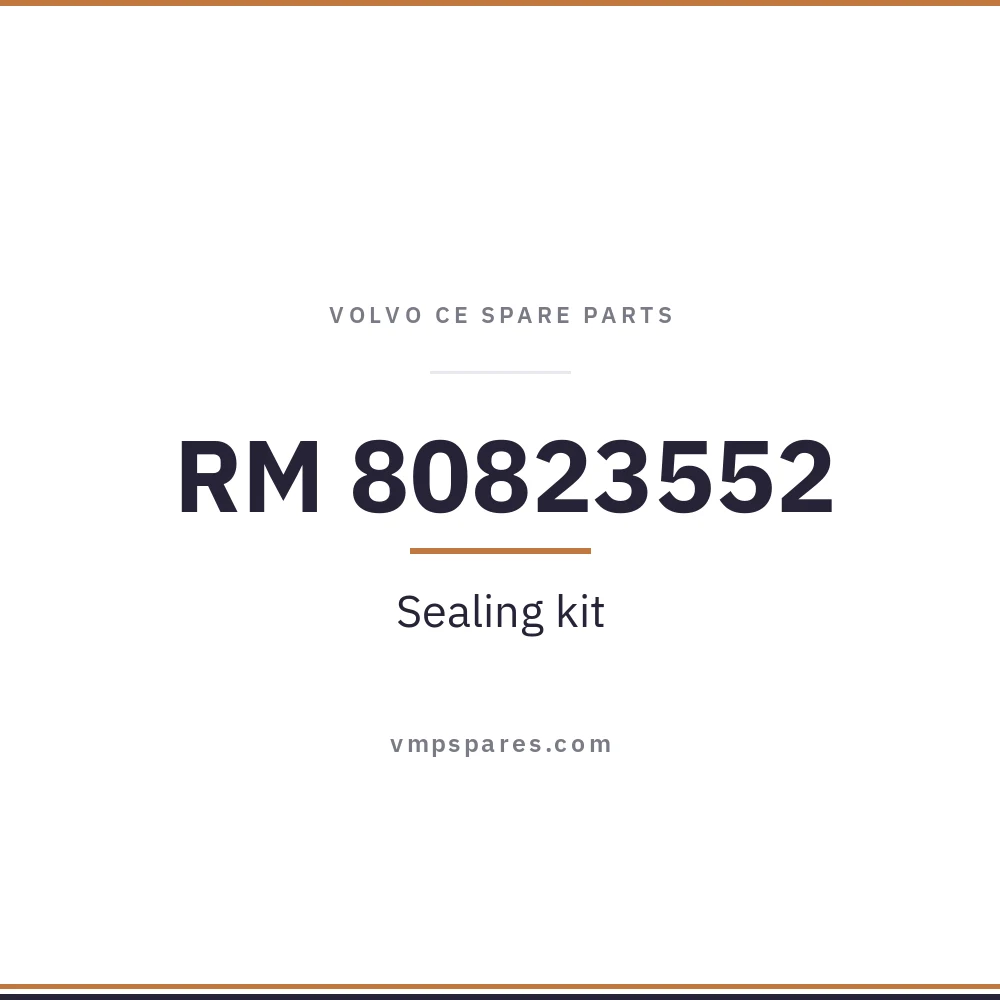 RM 80823552 – Sealing kit