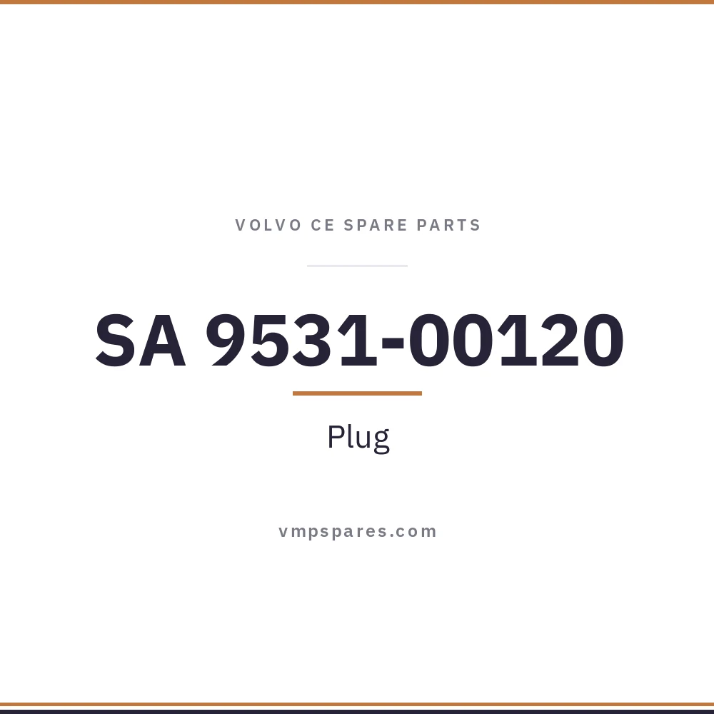 SA 9531-00120 – Plug
