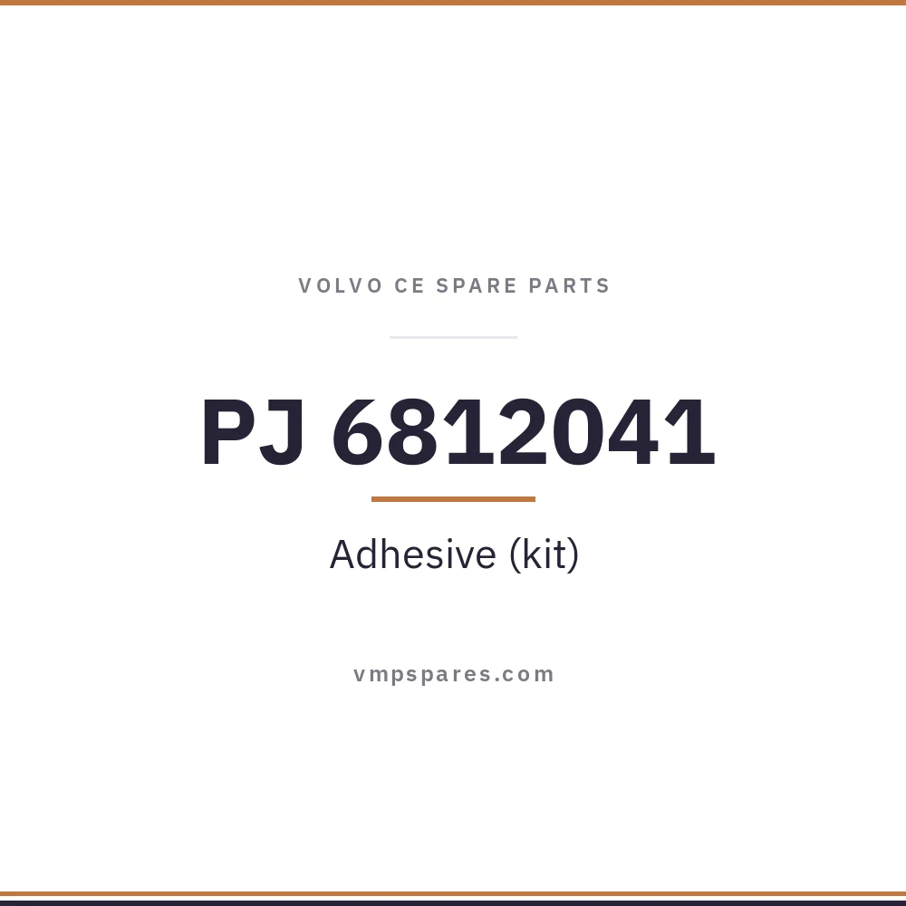 PJ 6812041 – Adhesive (kit)