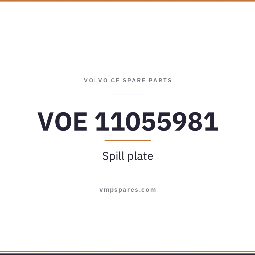 VOE 11055981 – Spill plate