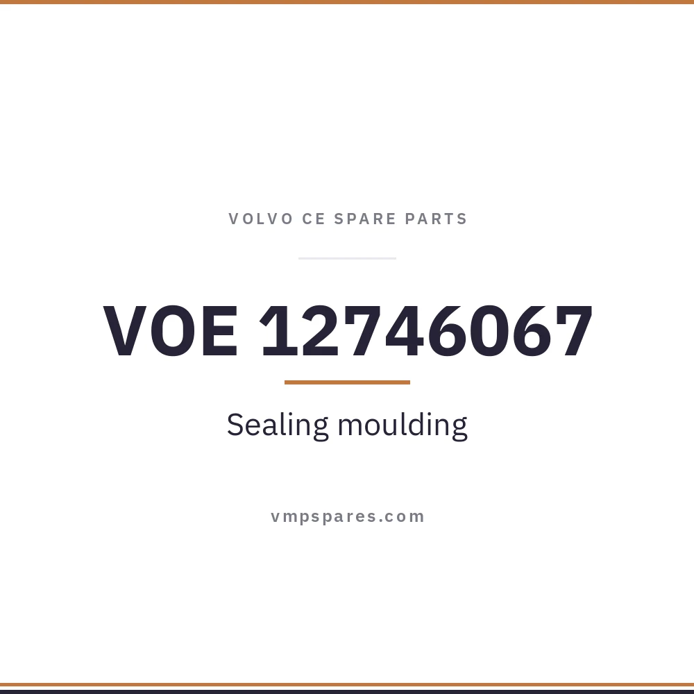VOE 12746067 – Sealing moulding