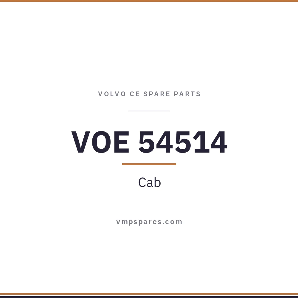 VOE 54514 – Cab