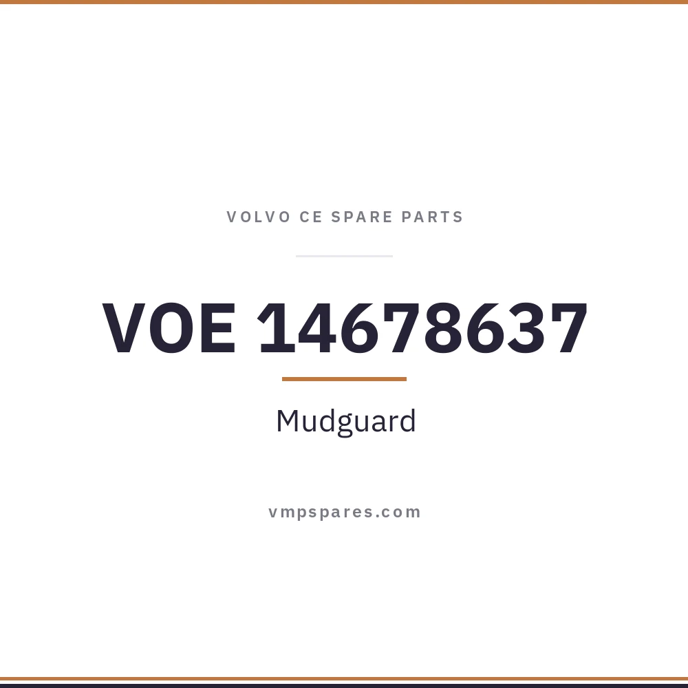 VOE 14678637 – Mudguard