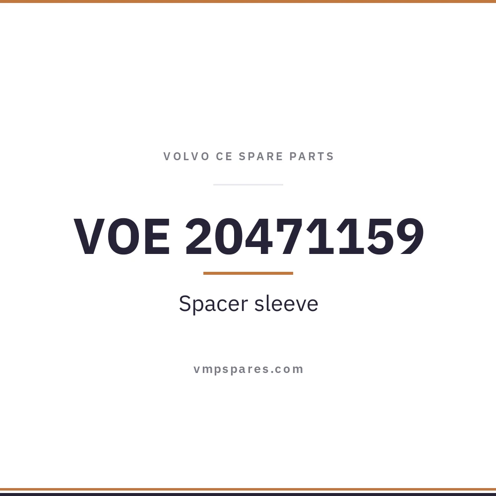 VOE 20471159 – Spacer sleeve