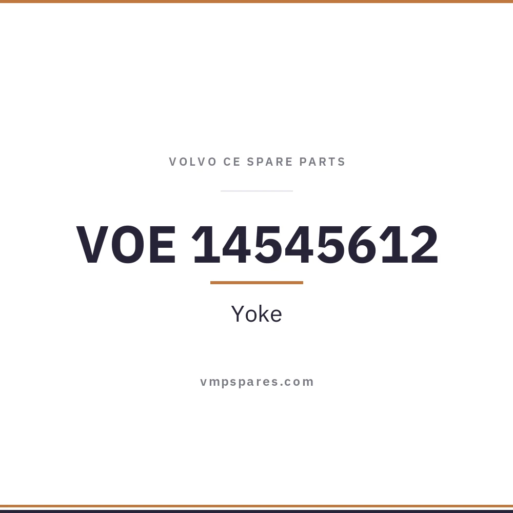 VOE 14545612 – Yoke