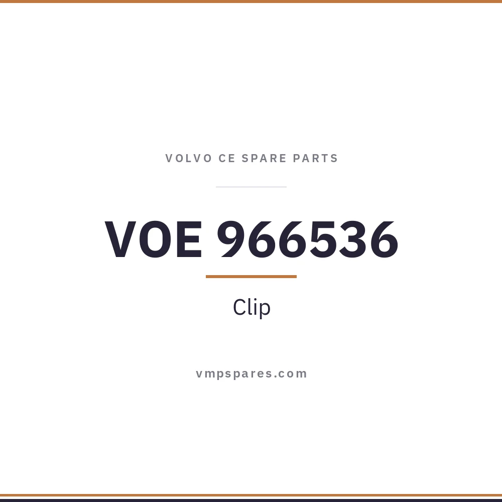 VOE 966536 – Clip