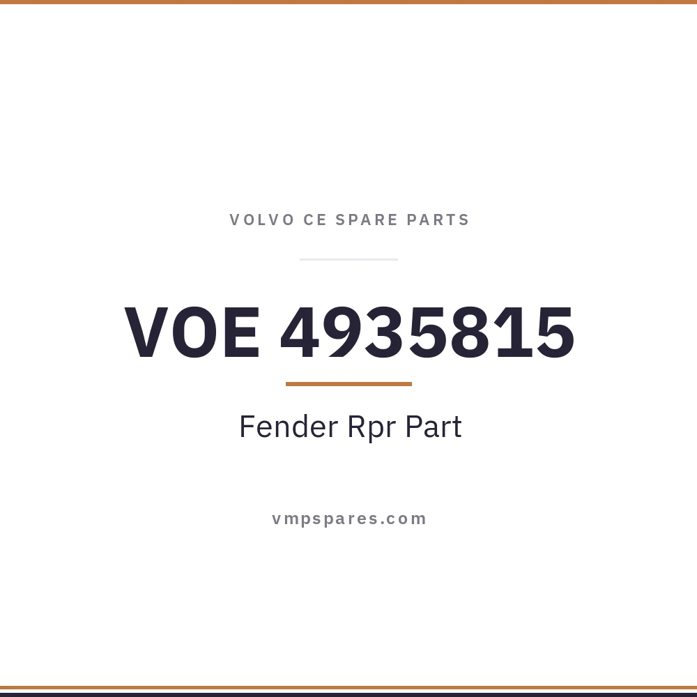 VOE 4935815 – Fender Rpr Part