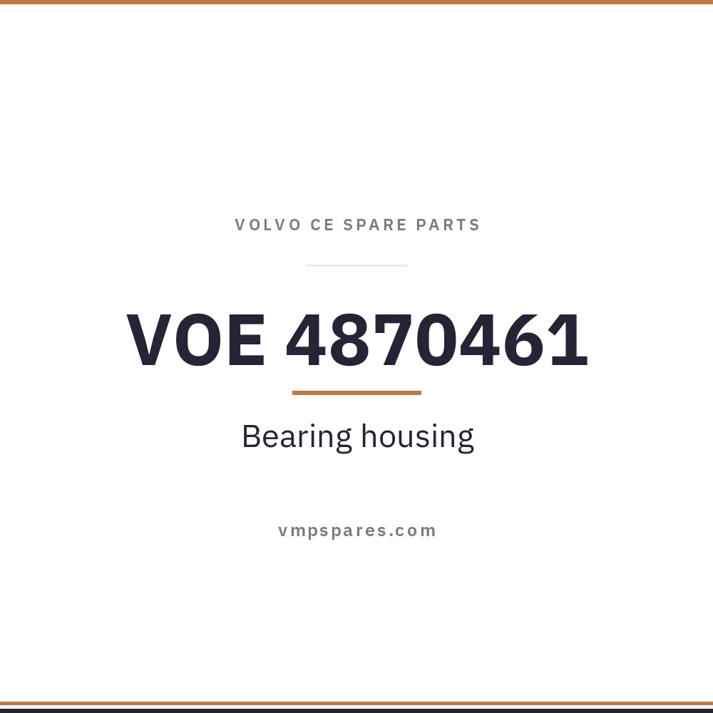 VOE 4870461 – Bearing housing