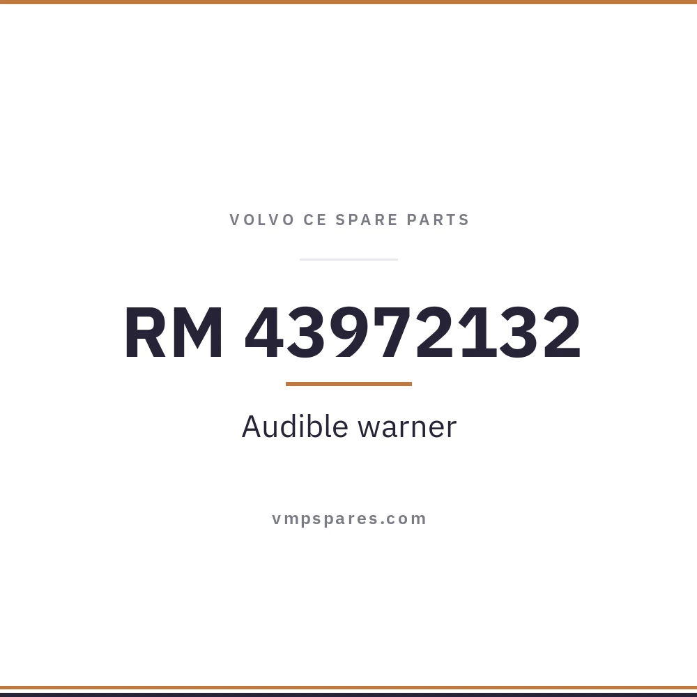 RM 43972132 – Audible warner