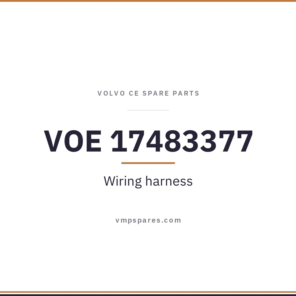 VOE 17483377 – Wiring harness