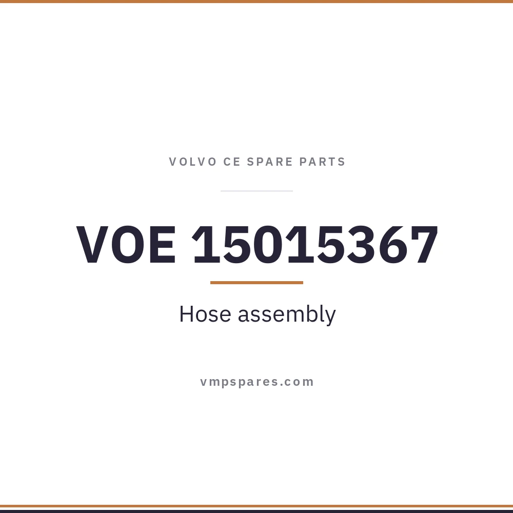 VOE 15015367 – Hose assembly
