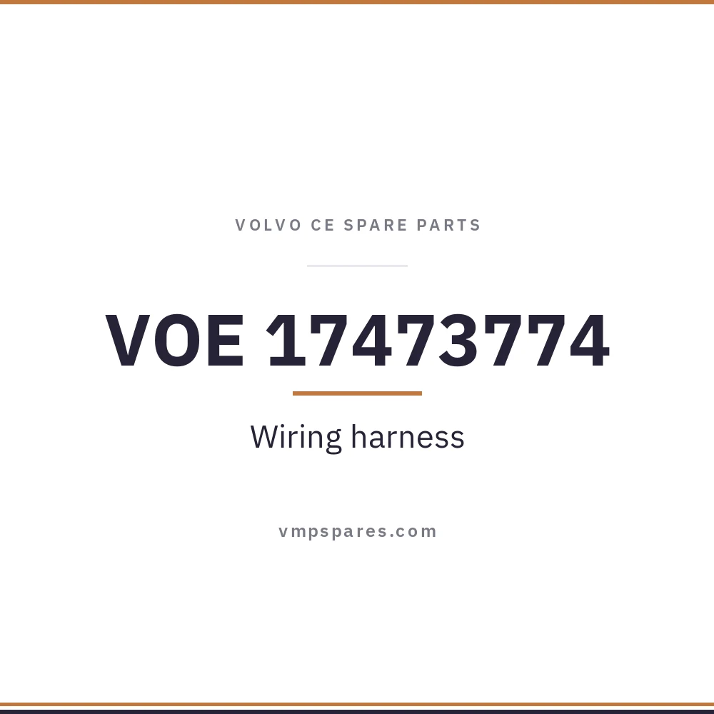 VOE 17473774 – Wiring harness