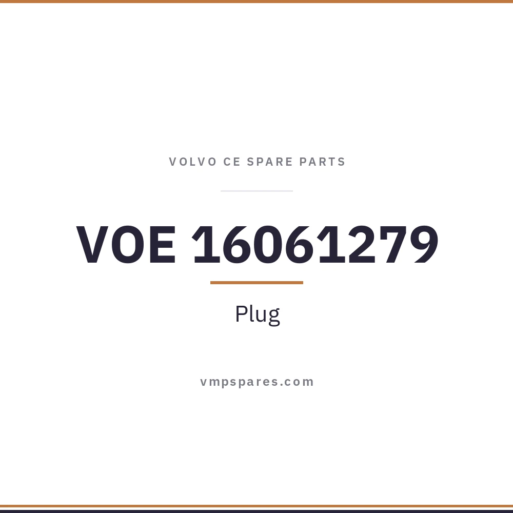 VOE 16061279 – Plug