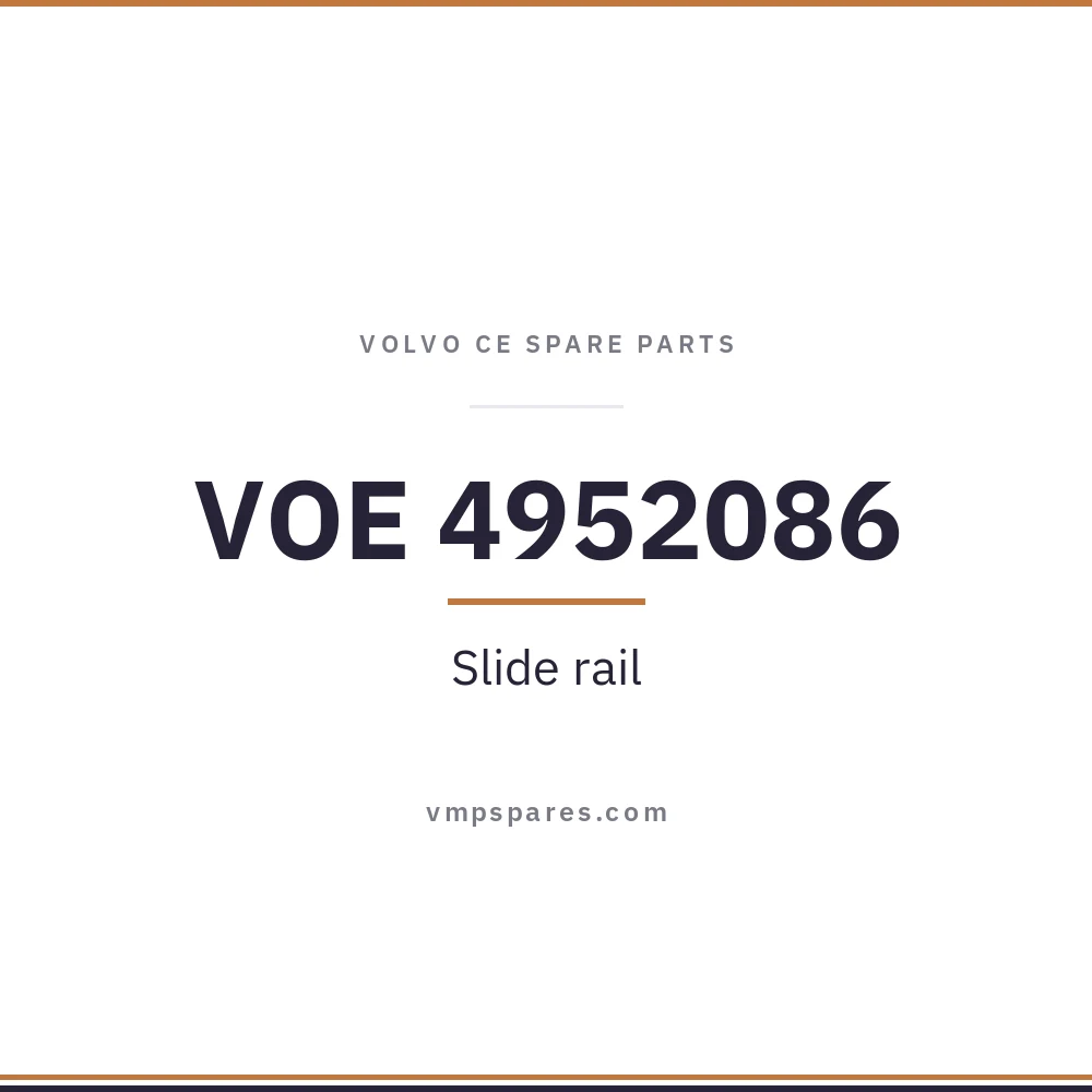 VOE 4952086 – Slide rail