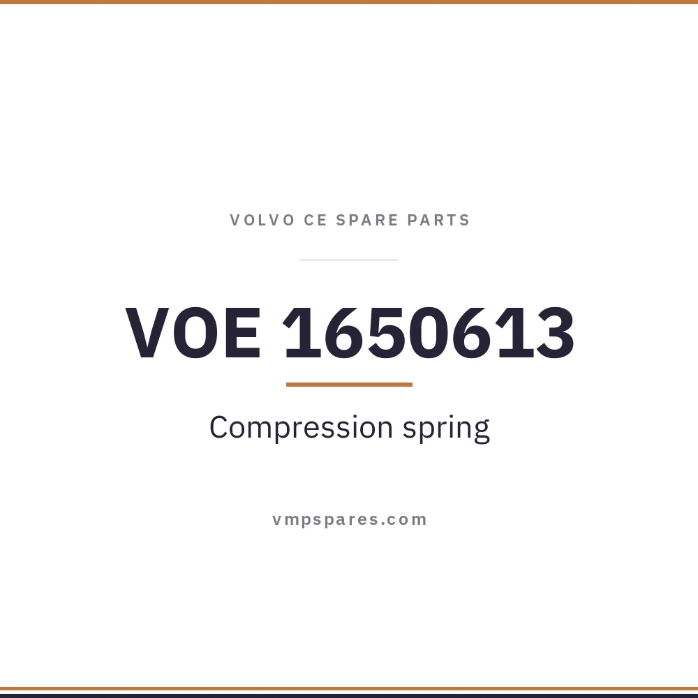 VOE 1650613 – Compression spring