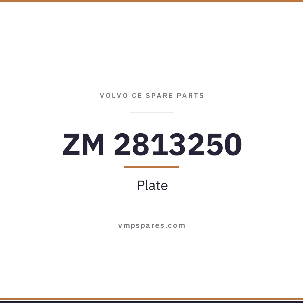ZM 2813250 – Plate