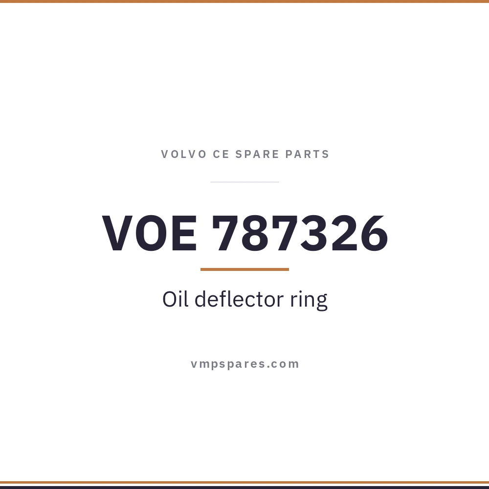 VOE 787326 – Oil deflector ring