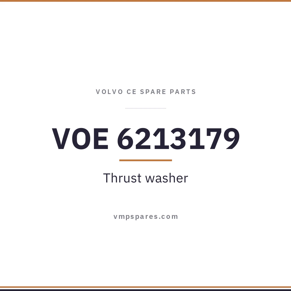 VOE 6213179 – Thrust washer
