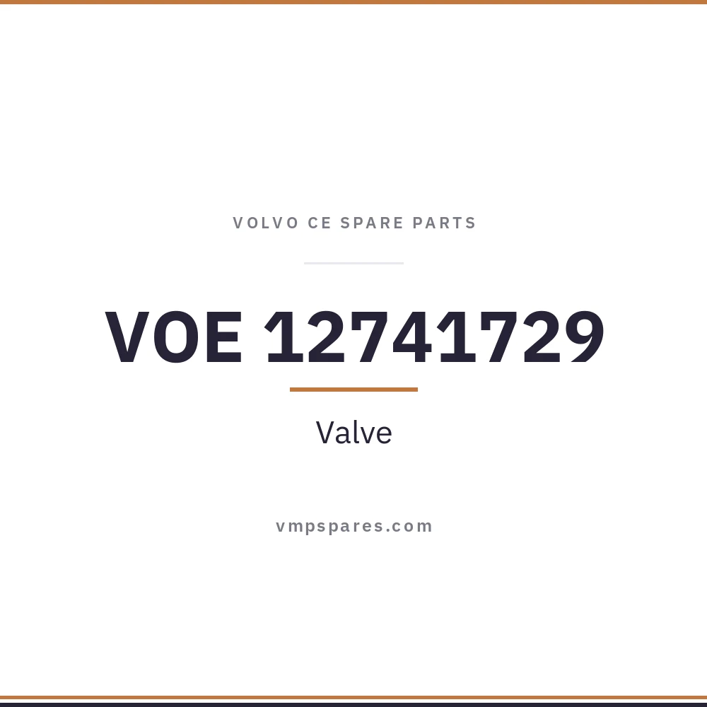 VOE 12741729 – Valve