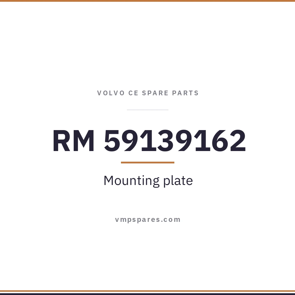 RM 59139162 – Mounting plate