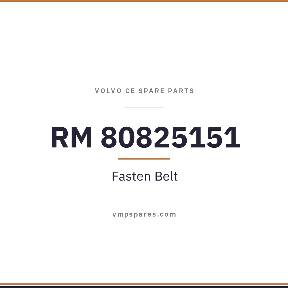 RM 80825151 – Fasten Belt