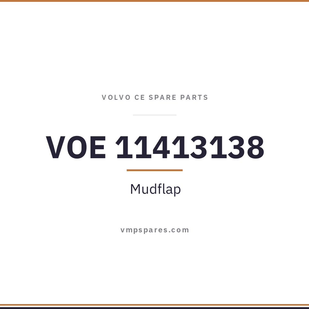 VOE 11413138 – Mudflap