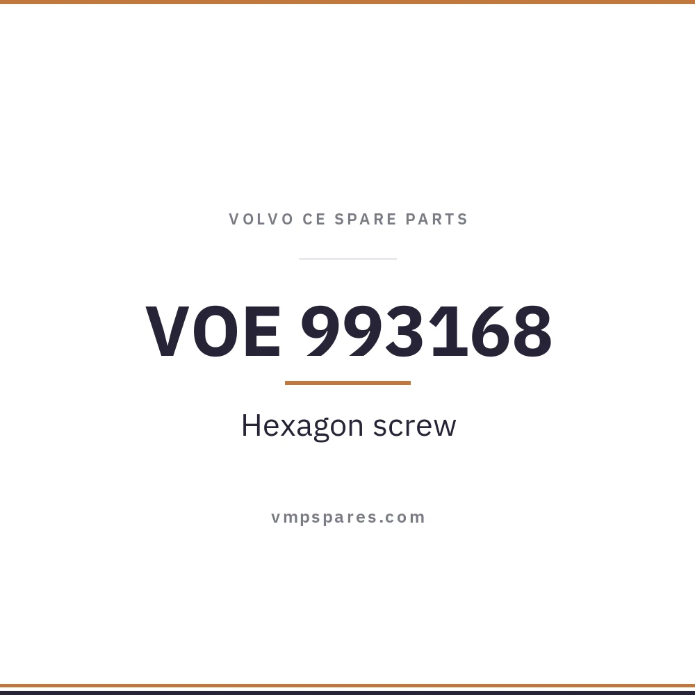VOE 993168 – Hexagon screw