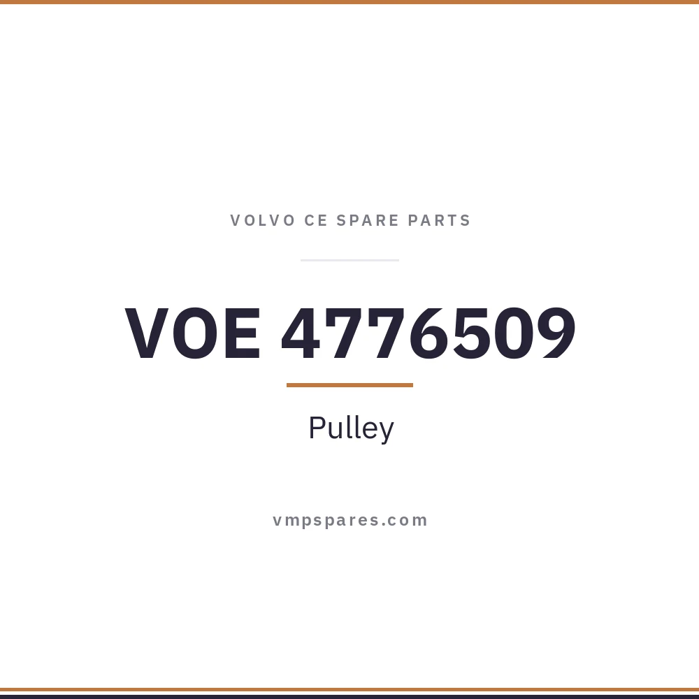VOE 4776509 – Pulley