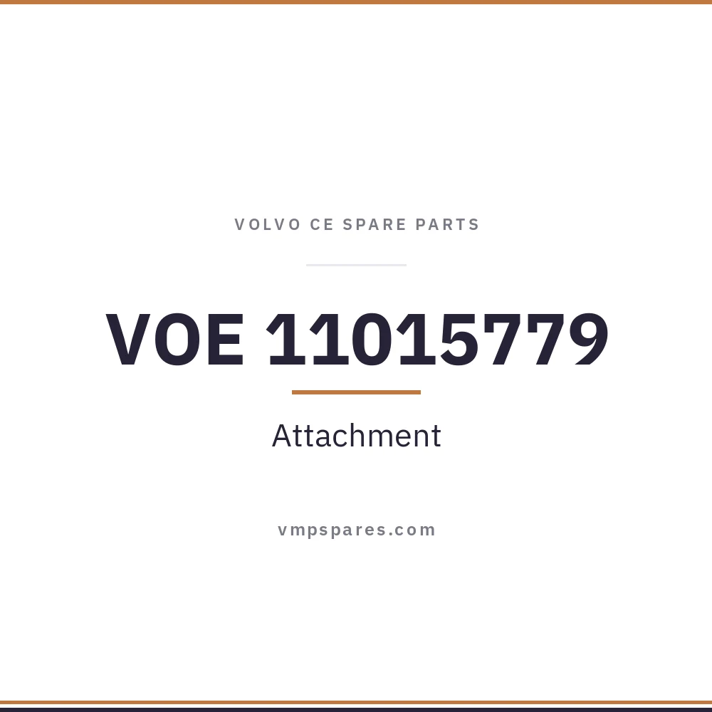 VOE 11015779 – Attachment