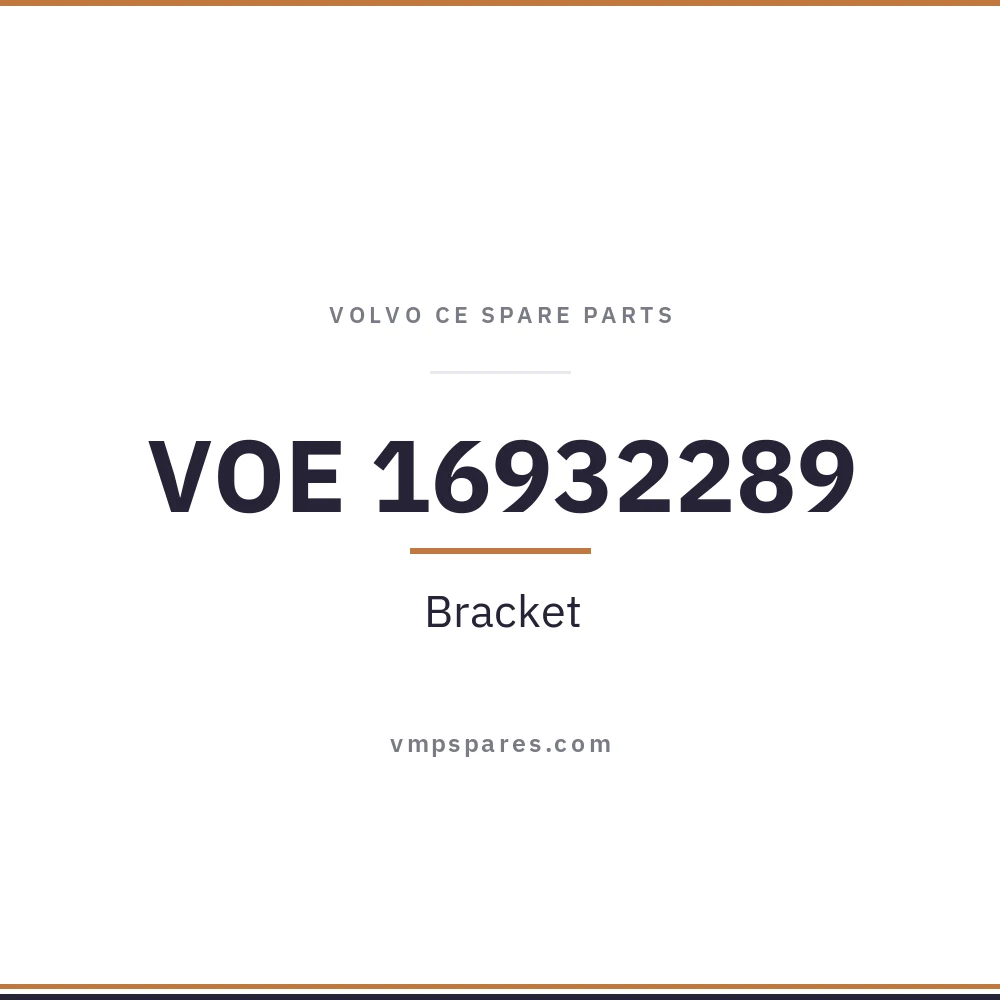 VOE 16932289 – Bracket