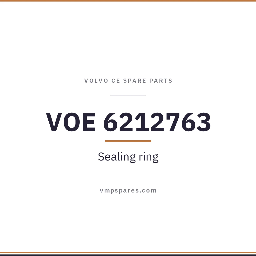 VOE 6212763 – Sealing ring