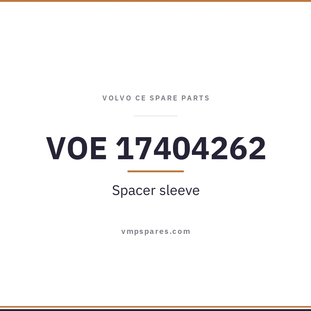 VOE 17404262 – Spacer sleeve