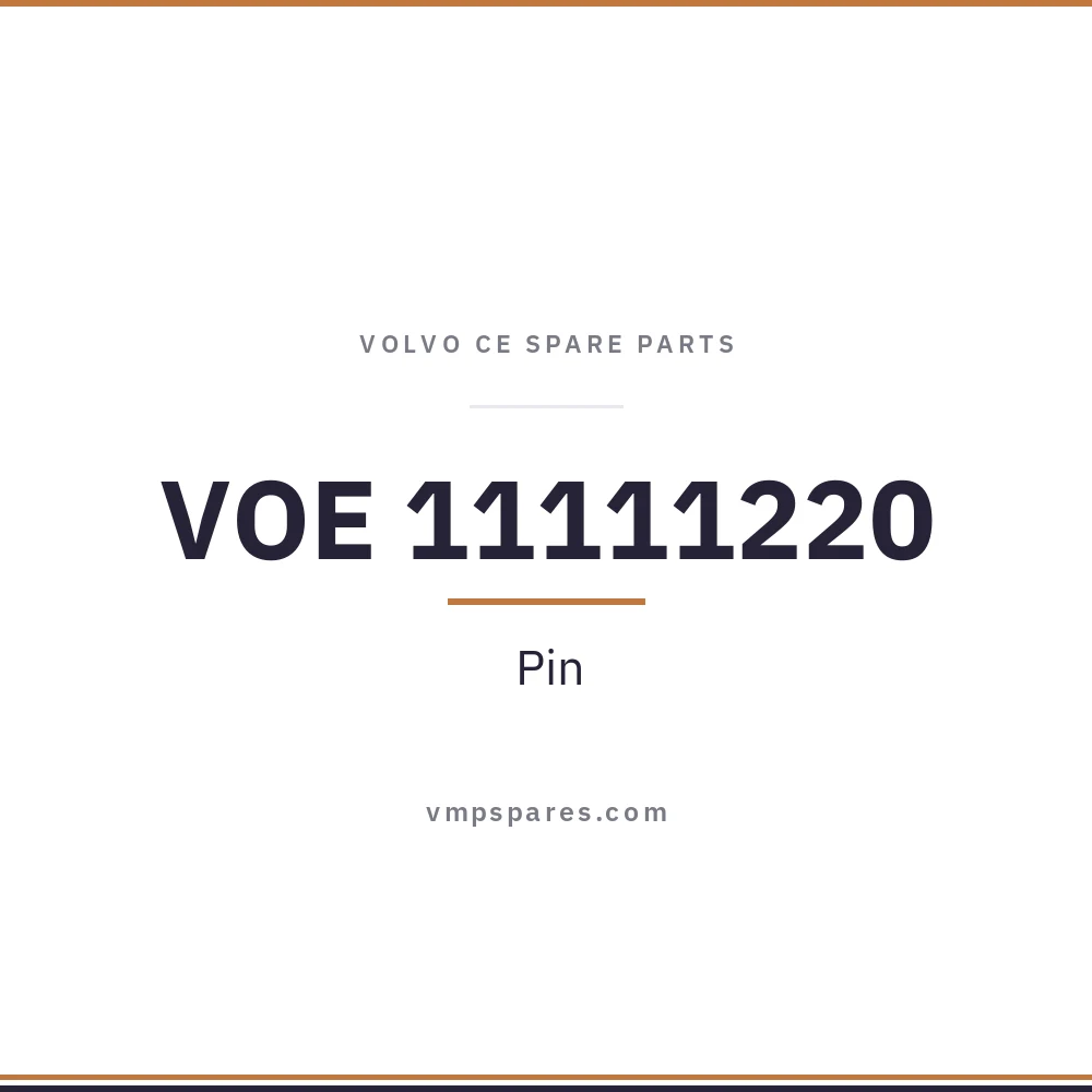 VOE 11111220 – Pin