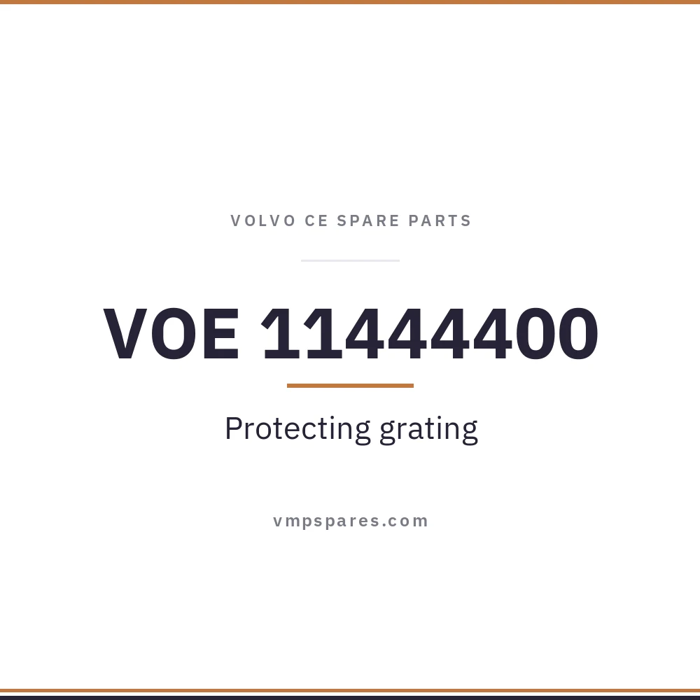 VOE 11444400 – Protecting grating