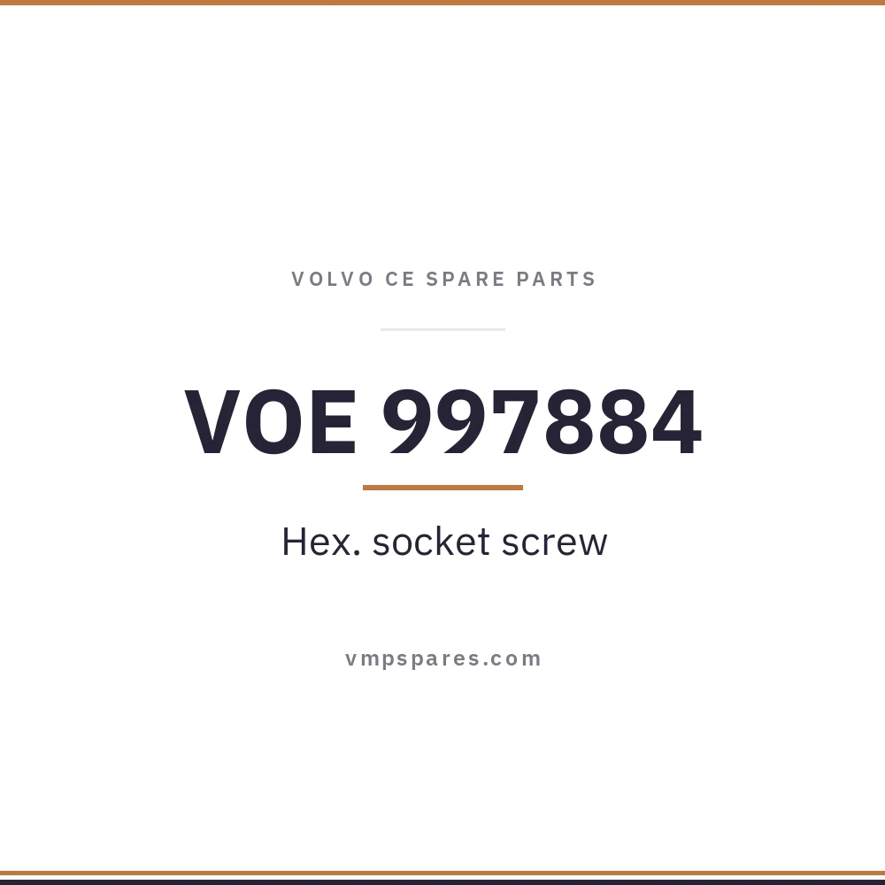 VOE 997884 – Hex. socket screw